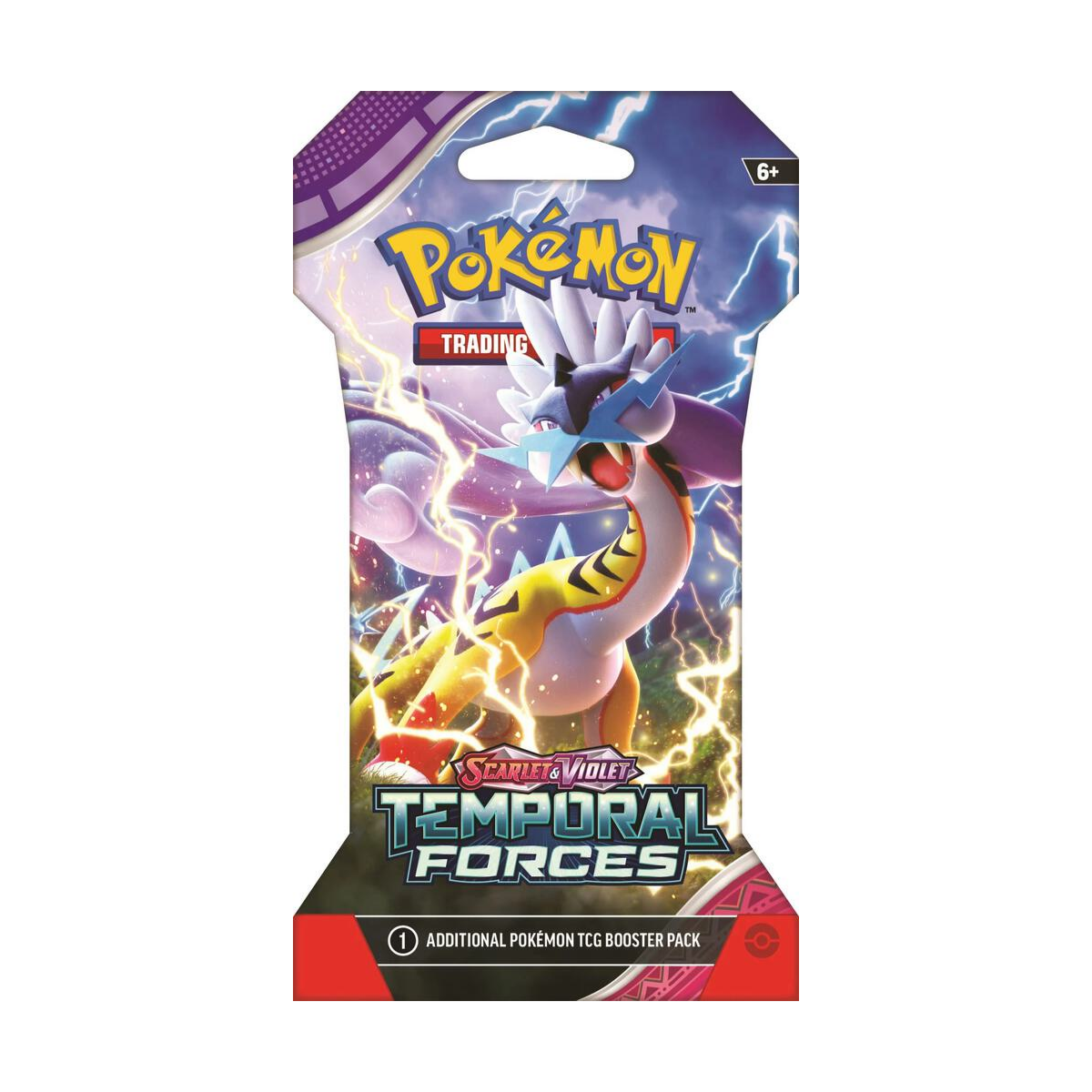 Pokémon TCG: Scarlet and Violet 05 Temporal Forces - Sleeved Booster Packs