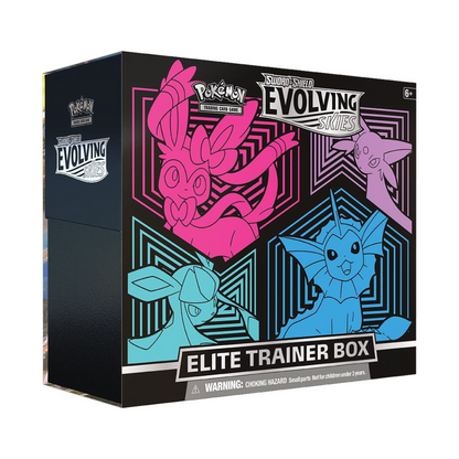 Pokémon TCG: Sword & Shield Evolving Skies - Elite Trainer Box (Styles May Vary)