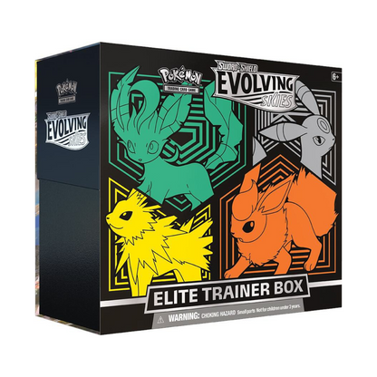 Pokémon TCG: Sword & Shield Evolving Skies - Elite Trainer Box (Styles May Vary)
