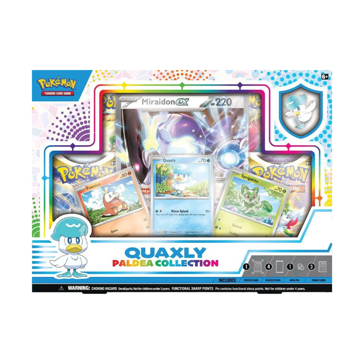 Pokémon TCG: Quaxly Paldea Collection