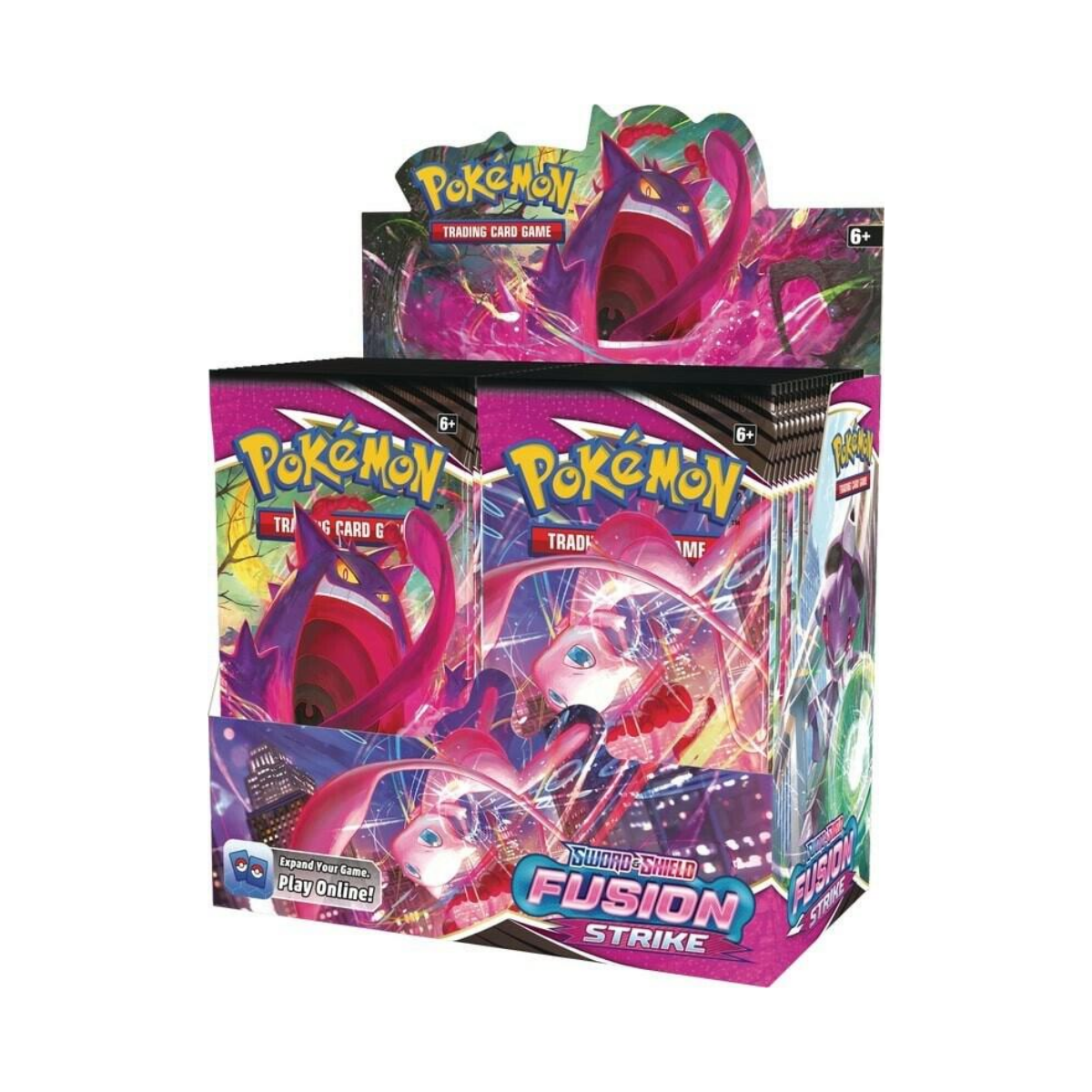 Pokémon TCG: Sword and Shield Fusion Strike: Booster Display