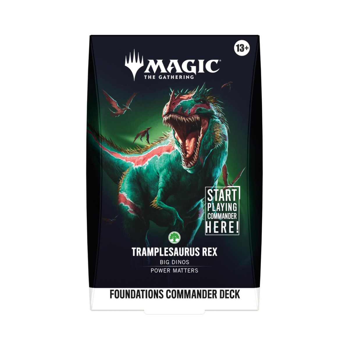 MTG TCG: Foundations - Commander Deck (Tramplesaurus Rex)