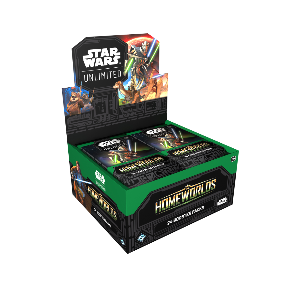 Star Wars TCG: Unlimited - Homeworlds Booster Display