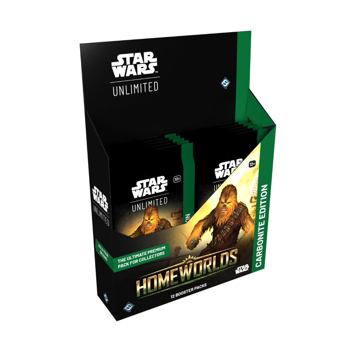 Star Wars TCG: Unlimited - Homeworlds Carbonite Booster Display