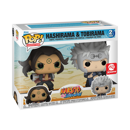 FUNKO POP! ANIMATION: Naruto Shippuden - Hashirama & Tobirama (2-Pack)(Alliance Entertainment Exclusive)