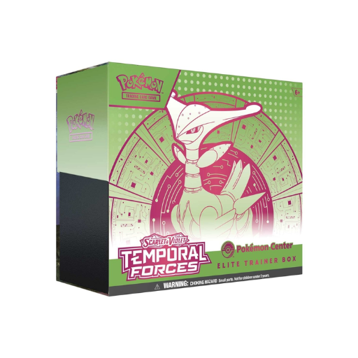 Pokémon TCG:  Temporal Forces Pokemon Center - Elite Trainer Box [Iron Leaves]