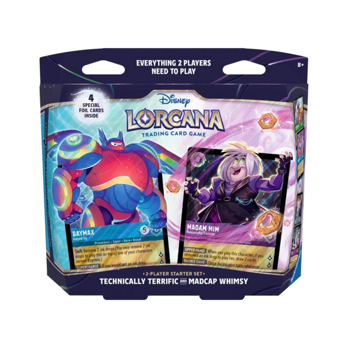 Disney Lorcana: 2-Player Deck Display - Technically Terrific and Madcap Whimsy