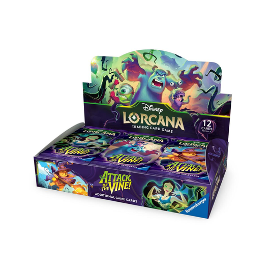 Disney Lorcana: Attack of the Vine! Booster Display