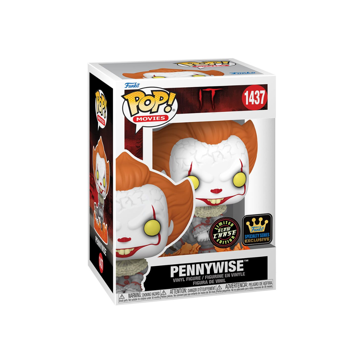 Funko Pop! IT - Pennywise Dancing Glow CHASE (Specialty Series