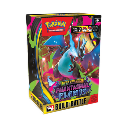 Pokémon TCG: Mega Evolution 02 Phantasmal Flames - Build & Battle Box