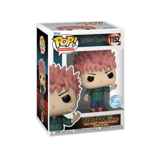 Funko Pop! Jujutsu Kaisen - Yuji With Sukuna Mouth (Special Edition)