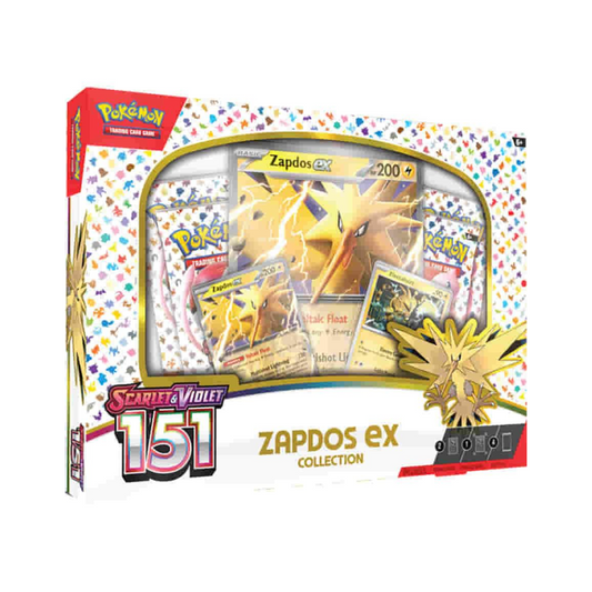 Pokemon TCG: Scarlet & Violet 151- Zapdos ex Collection Box