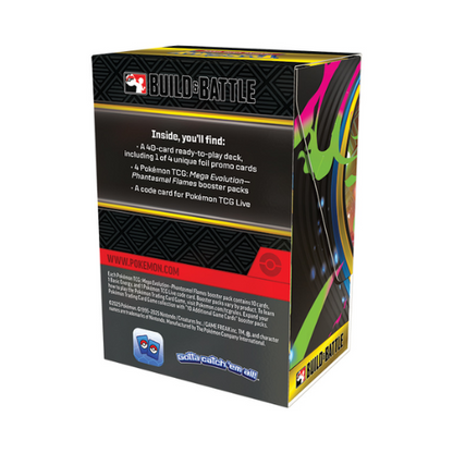 Pokémon TCG: Mega Evolution 02 Phantasmal Flames - Build & Battle Box