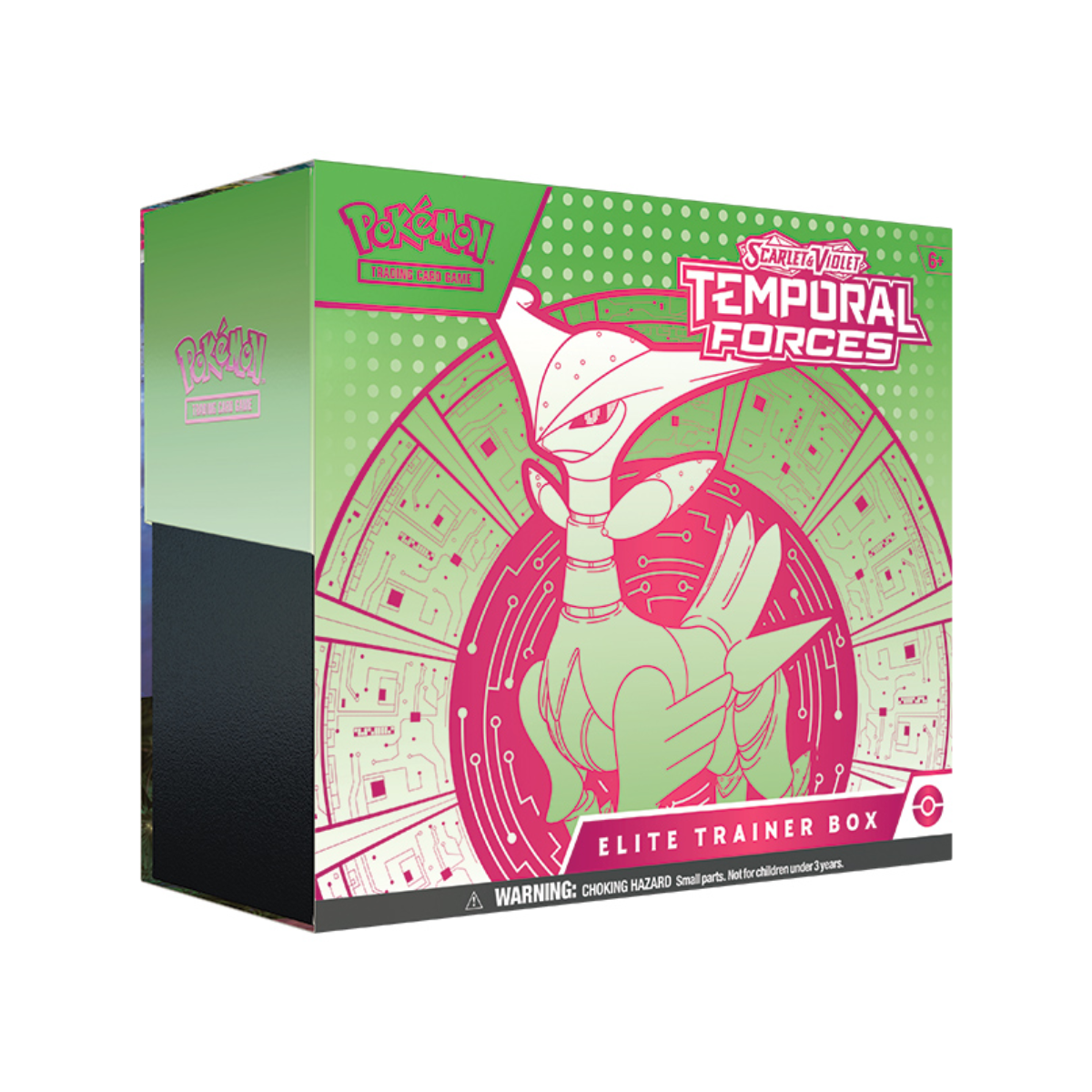 Pokemon TCG: Scarlet & Violet 05 Temporal Forces- Elite Trainer Box (Styles May Vary)