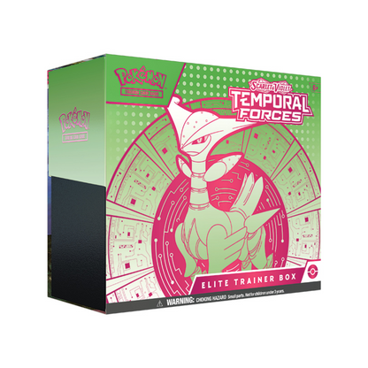 Pokemon TCG: Scarlet & Violet 05 Temporal Forces- Elite Trainer Box (Styles May Vary)