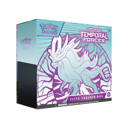 Pokemon TCG: Scarlet & Violet 05 Temporal Forces- Elite Trainer Box (Styles May Vary)
