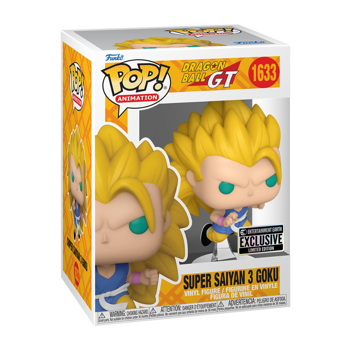 Funko Pop! Dragon Ball GT - Super Saiyan 3 Goku (Entertainment Earth)