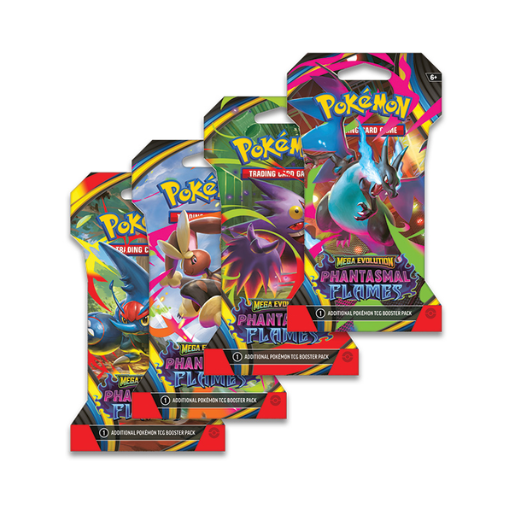 Pokémon TCG: Mega Evolution 02 Phantasmal Flames - Sleeved Booster Pack