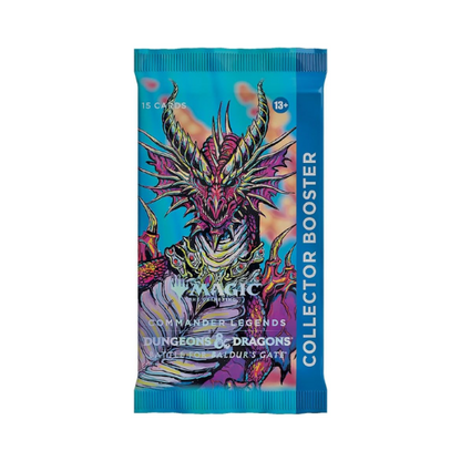 MTG TCG: Commander Legends: Battle for Baldur's Gate - Collector Booster Dispaly
