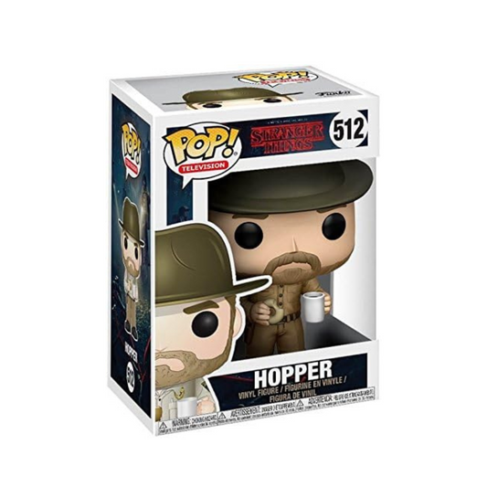Funko Pop! Stranger Things - Hopper with Donut