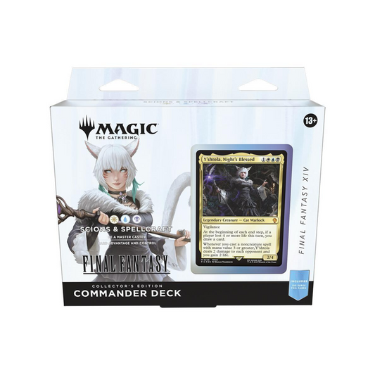MTG TCG: Universes Beyond- Final Fantasy Commander Deck Collector's Edition - (Final Fantasy XIV Scions & Spellcraft)
