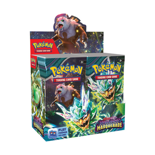 POKEMON TCG: SCARLET AND VIOLET: TWLIGHT MASQUERADE BOOSTER DISPLAY (36CT)