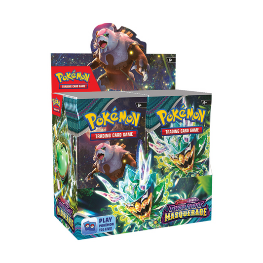 Pokemon TCG: Scarlet & Violet 06 Twilight Masquerade- Booster Display 36 Packs
