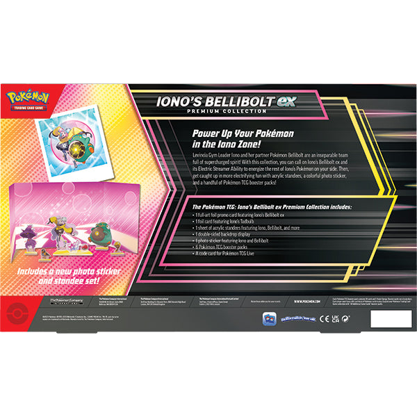 Pokémon TCG: Iono’s Bellibolt Ex Premium Collection
