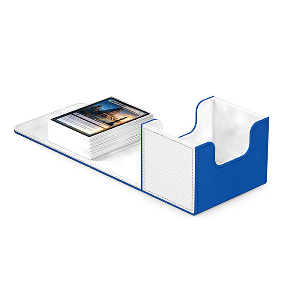 Deck Case: Sidewinder 100+ Standard Size Synergy- White/Blue