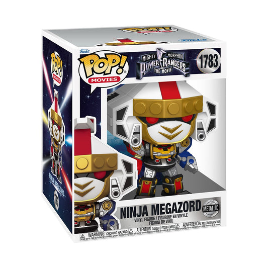 Funko Pop! Mighty Morphin Power Rangers - The Movie Ninja Megazord Metallic 6-Inch