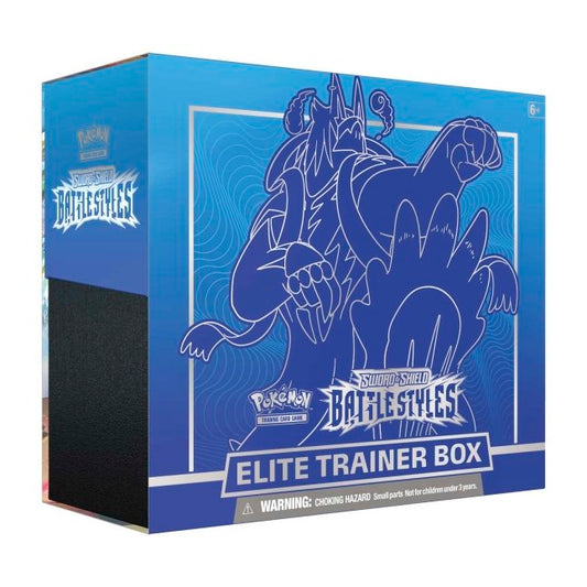 Pokémon TCG: Sword and Shield Battle Styles - Elite Trainer Box (Styles May Vary)