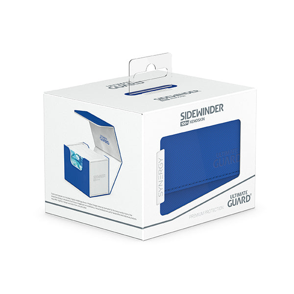 Deck Case: Sidewinder 100+ Standard Size Synergy- White/Blue