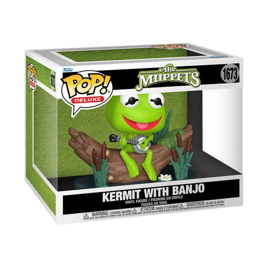 Funko Pop! Deluxe Muppets - Kermit With Banjo