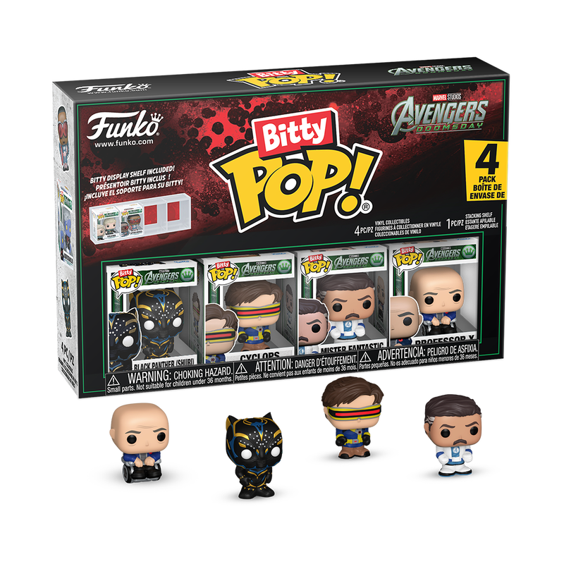 Funko Bitty Pop! Marvel - Avengers Doomsday Bitty Pop 4-Pack Series 3