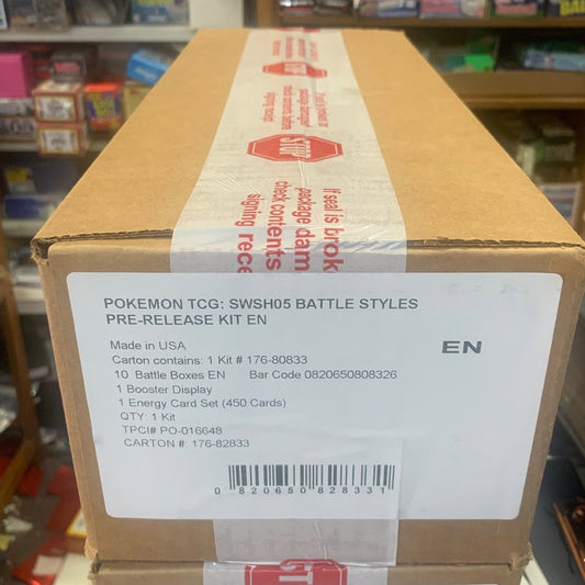 Pokémon TCG: Battle Styles - Prerelease Kit