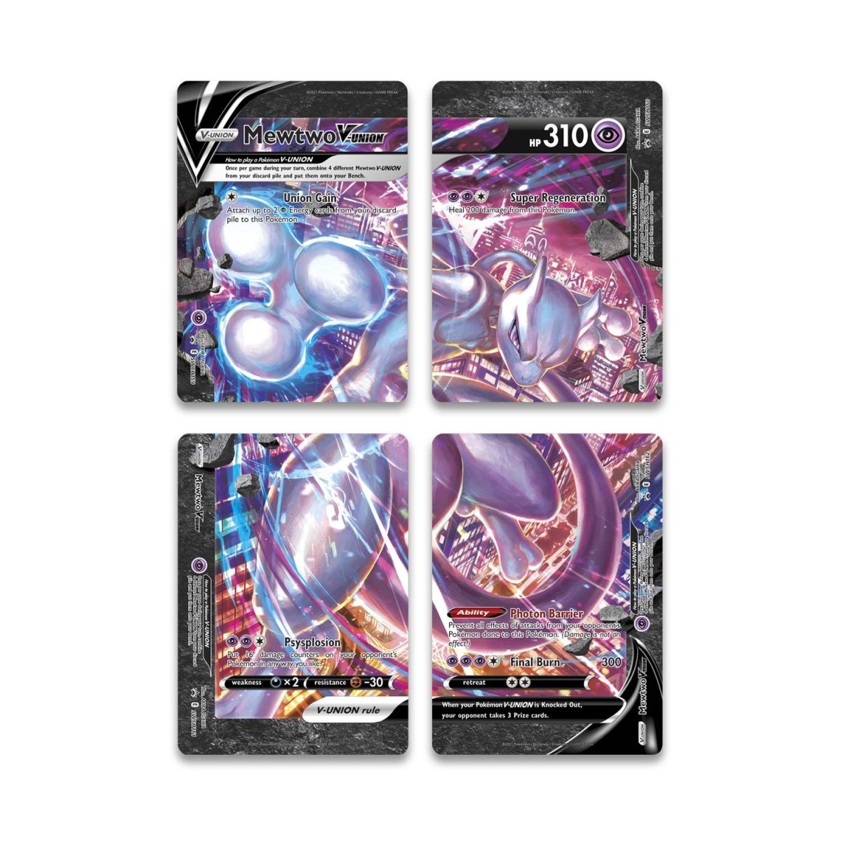 Pokmon TCG: Mewtwo V-UNION Special Collection The Eternal Forge Pokmon TCG: Mewtwo V-UNION Special Collection The Eternal Forge