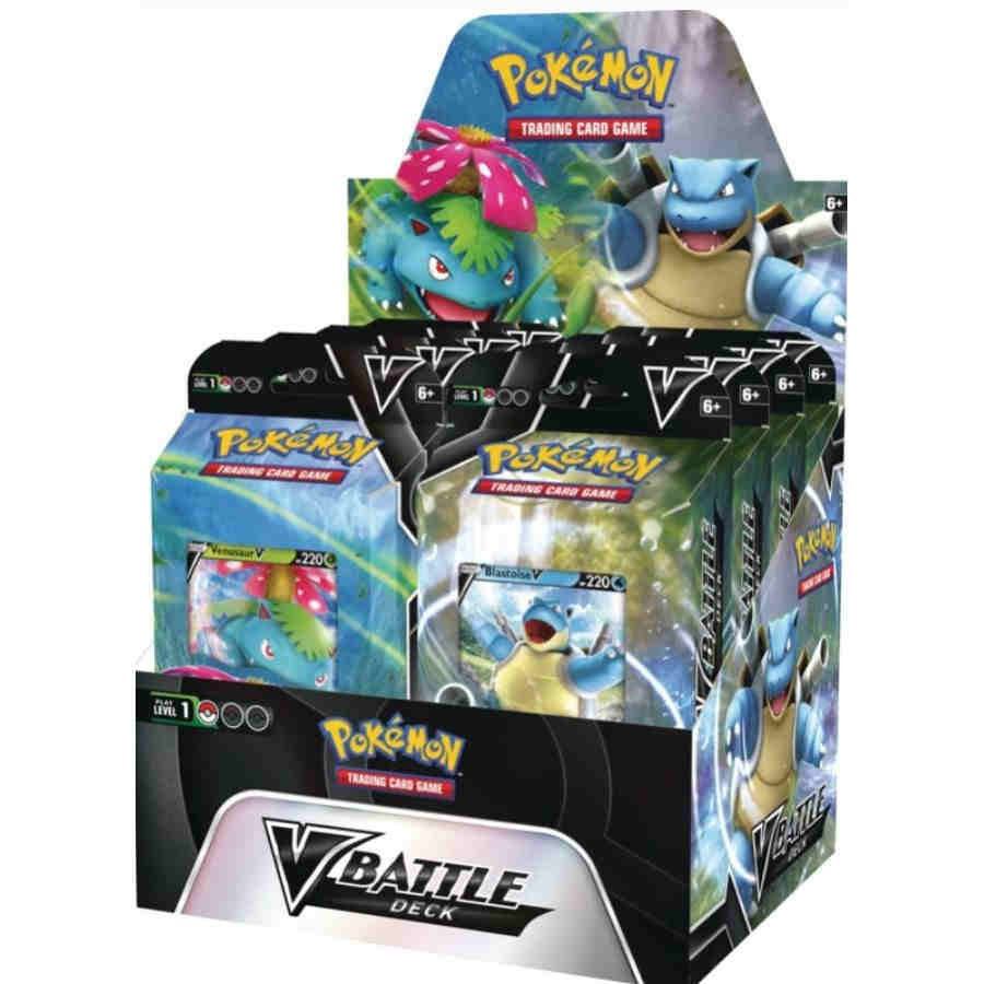 Pokémon TCG: V Battle Deck (Blastoise & Venusaur) Case