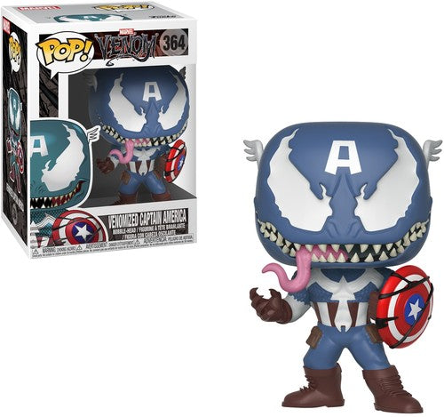 FUNKO POP! MARVEL: Marvel Venom - Venom / Captain America