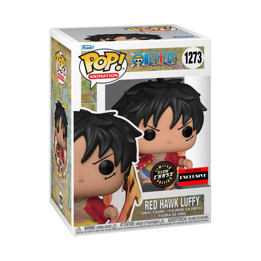 FUNKO POP! ANIMATION: ONE PIECE - Red hawk Luffy (AAA Chase)