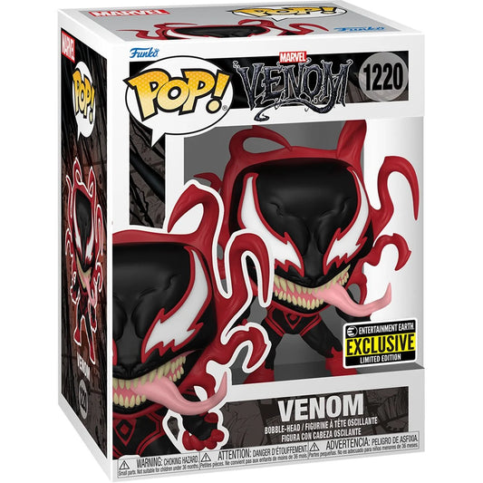 FUNKO POP! MARVEL: Venom Carnage Miles Morales Pop! Vinyl Figure - Entertainment Earth Exclusive